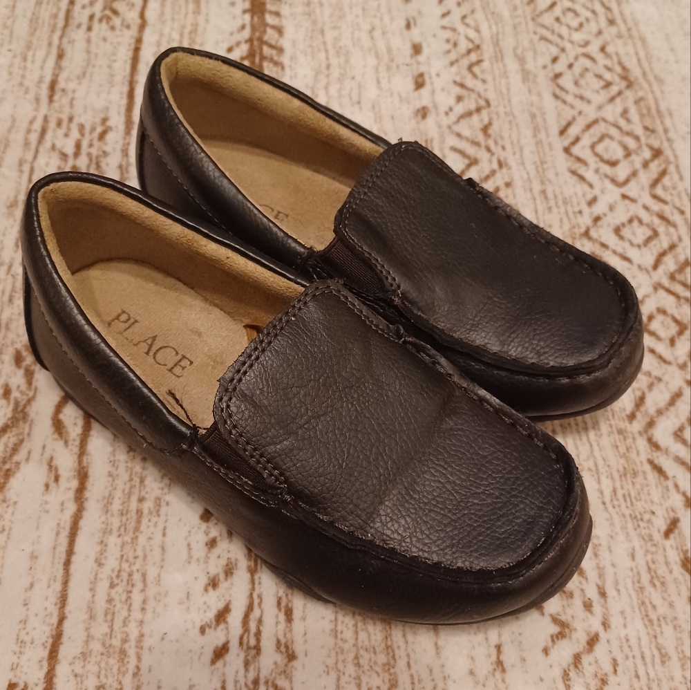 Children's Place Slip-On Loafers Boys Sz 13 Brown